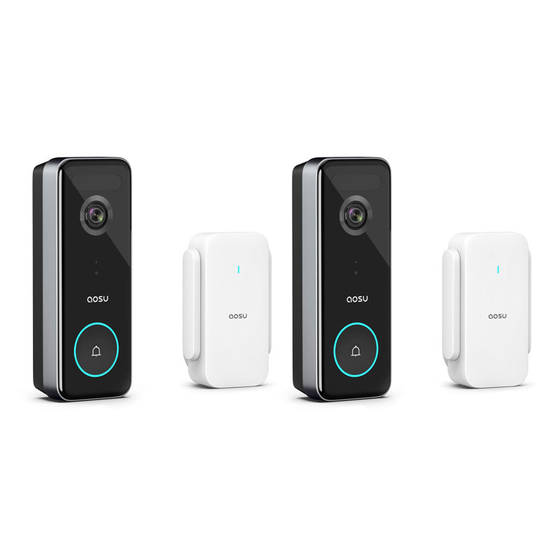Video Enabled Battery Operated Area Light with Motion Sensor (pack of 2)
