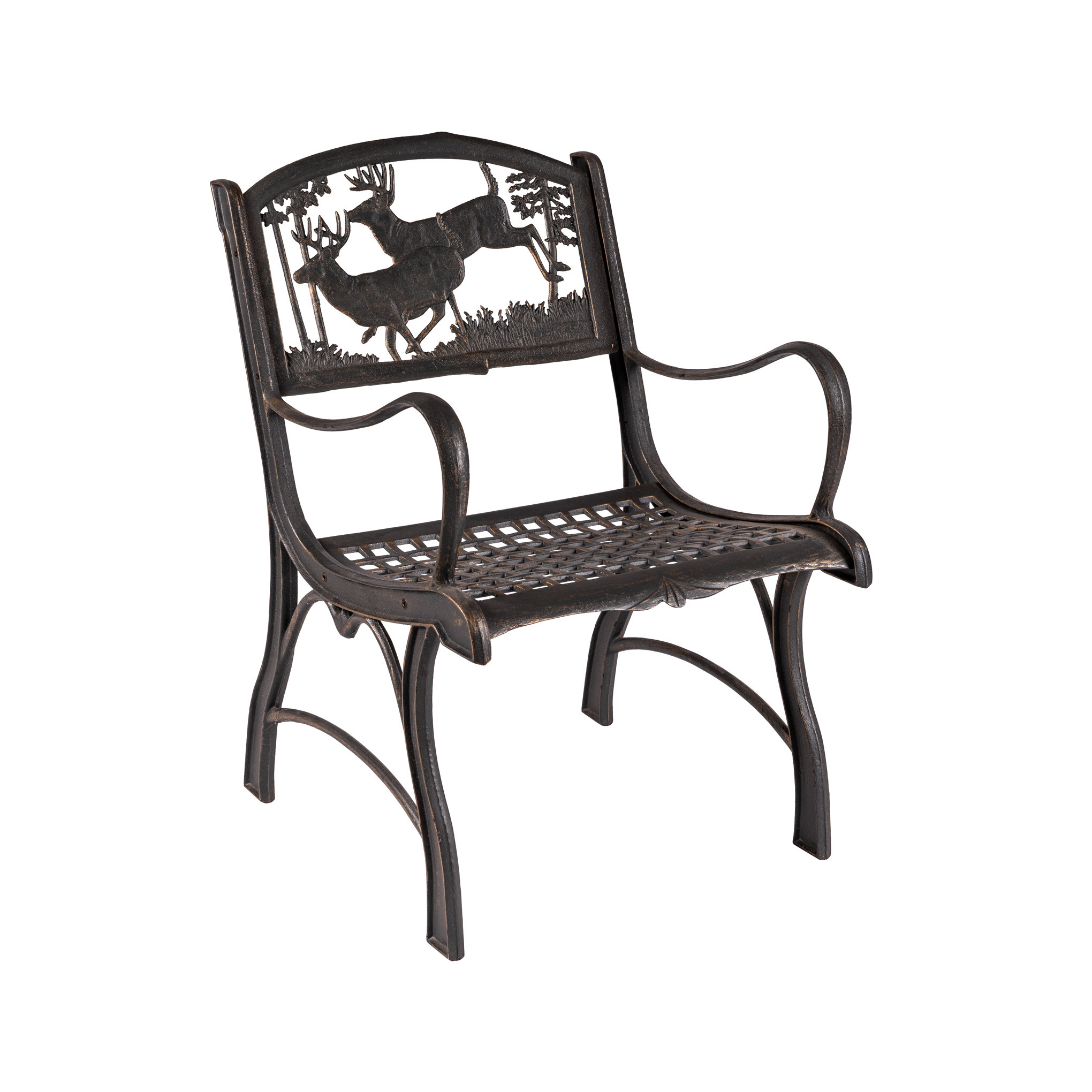 Loon Peak® Helzer Deer Patio Chair Wayfair