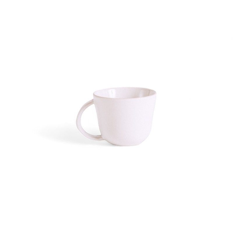S/4 Tunisian Mugs, White