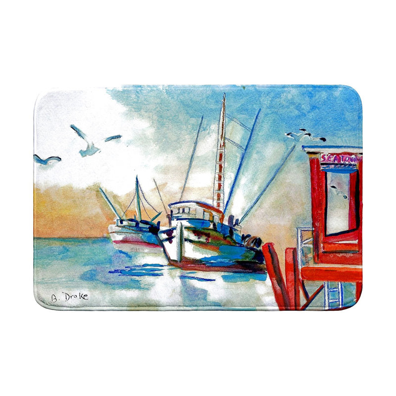 Tapis de bain Shrimp Boat