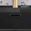 Lavabo de salle de bain en quartz noir mat-450895508