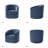 Altheimer Velvet Swivel Accent Chair-474468065
