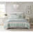 9 Piece Comforter Set Aqua