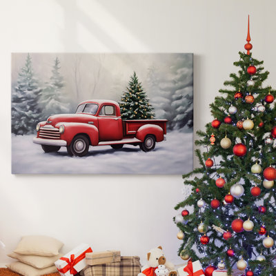 Art des Fêtes de Noël - Toile tendue avec châssis - Série 3-XCV III