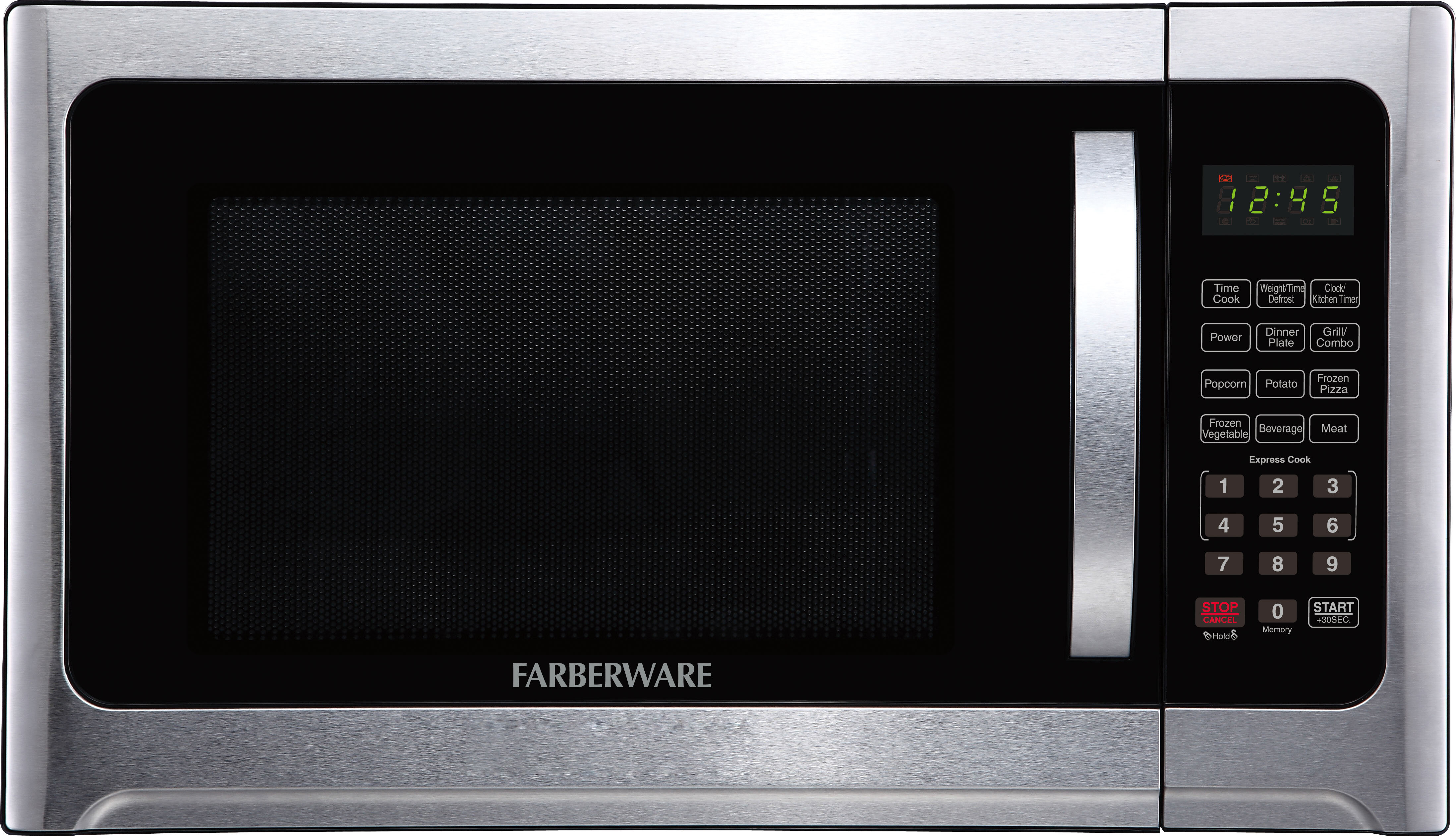 Farberware FM12SSG Professional 1.2 Cu. ft 1100-Watt Microwave and Grill Oven - Stainless Steel