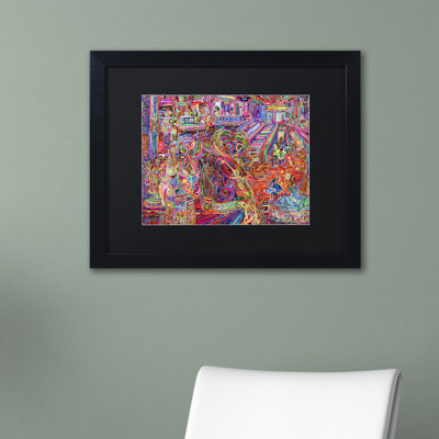 Mall Framed Painting Print