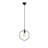 Adjustable Height Hexagonal Single Pendant