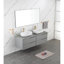 Lavabo vasque de salle de bain 24 "x 14" blanc moderne 24 "x 14" 24 "x 14", lavabo pour meuble-lavabo-262952410
