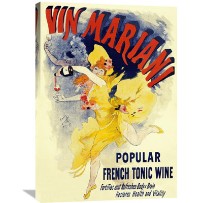 " Vin Mariani / Popular French Tonic Wine " by Jules Cheret