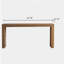 Console en bois massif pour le salon, longue table de canapé derrière le canapé, table de vestibule rétro étroite pour le vestibule du couloir