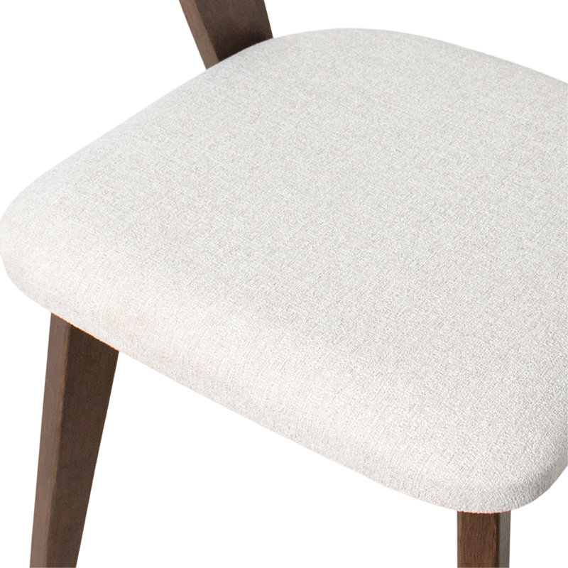 Chaises d'appoint en bois massif Rozella