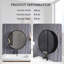 Wildokens 24'' W 24'' H Surface Medicine Cabinet Mirror Fixed-1618110810