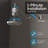 High Pressure Rain Shower Head  (Chrome)-123636946-123636947