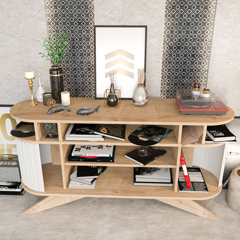 Heikkinen 59'' Console Table, White