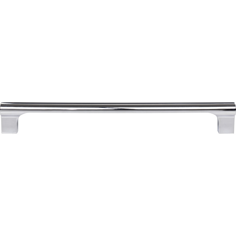 Whittier 18" Center to Center Appliance Pull, 12", Polished Chrome