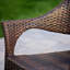 Chaise d'extérieur en résine, 52637,00MBRN KD MP4