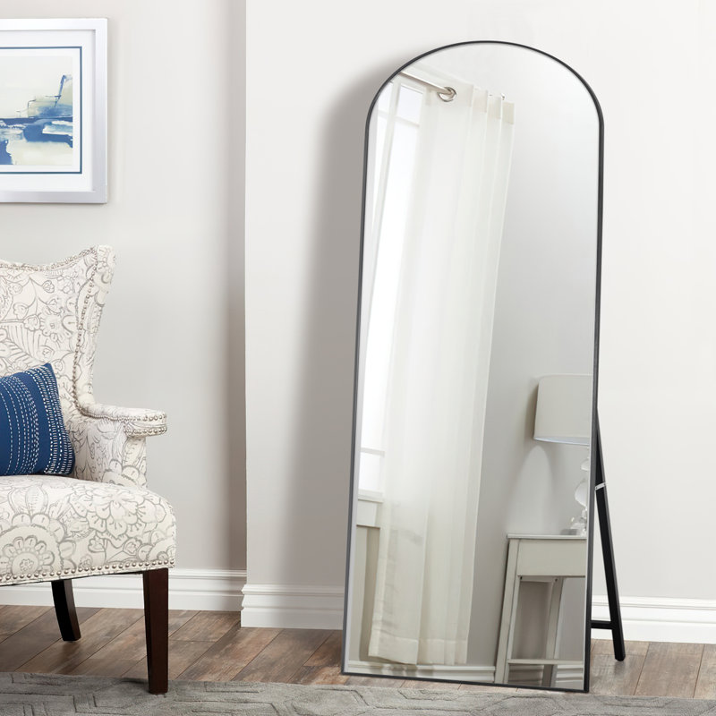 Miroir pleine grandeur Elden, Noir, 62 po x 19 po