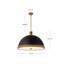 Luminaire suspendu en dôme à 2 lumières Doral-88775017-122105948