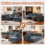 Canapé modulaire moderne pour le salon-590911001-590910982-590910983