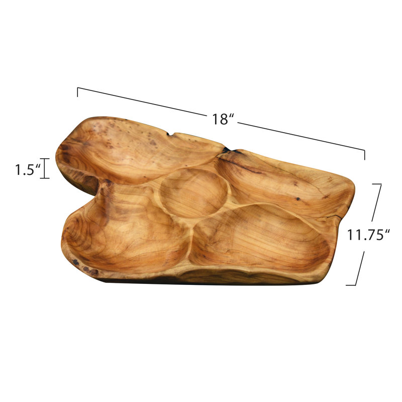 Handmade Cedar Root Candy Serving Bowl
