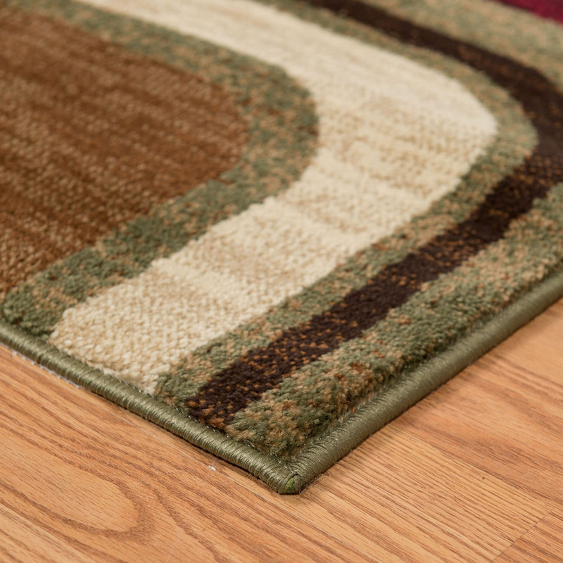 Tapis brun Goble, Rectangle 5 pi 3 po x 7 pi 2 po