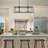 8 - Light Kitchen Island Square / Rectangle Chandelier
