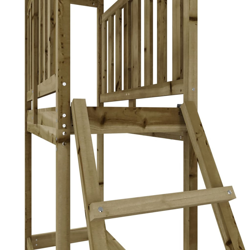 Drees Freeport Park Swing Set, Impregnated Wood Pine