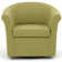 Anstett Upholstered Swivel Barrel Chair
