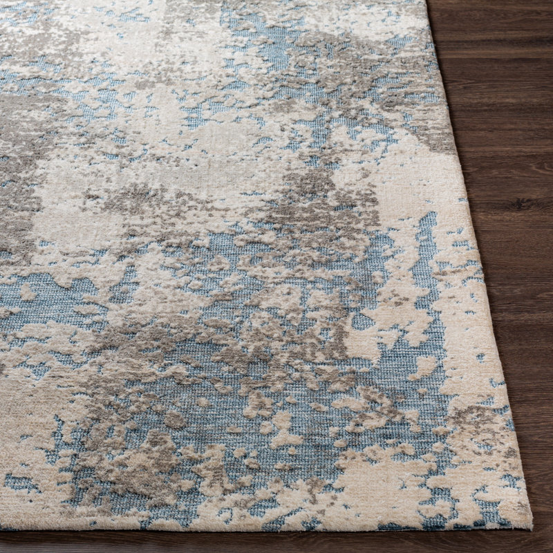Carmiencke Abstract Indoor Rug, Rectangle 2' x 3'