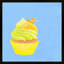 Orange Sunrise Cupcake Print by Katy Montica-1043982070-1043982069