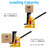 Hydraulic Jack Machine Toe Jack Lift With Manual Hand Pump