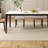 Simple white rectangular dining table-1230973279
