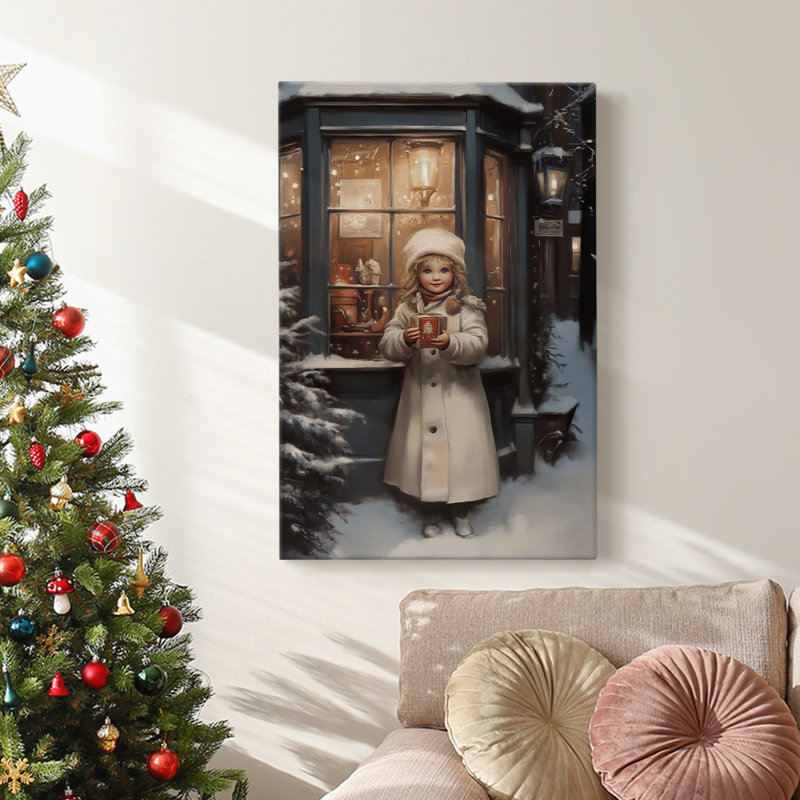 Art des Fêtes de Noël - Toile tendue avec châssis - Série 2-CLXIX