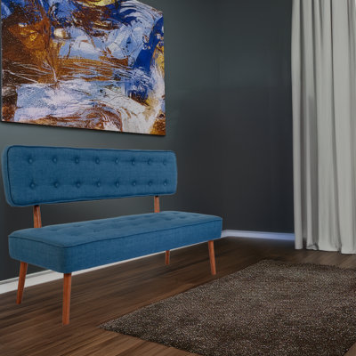 Banc rembourré en polyester