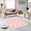 Élégant tapis imprimé en 3D, 4,6 x 7,2 pi | 100% polyester, hauteur des poils de 0,31 po, antibactérien | Revers en PVC antidérapant, lavable à la machine, parfait pour le salon ou la chambre à coucher, design durable et élégant-1859963183