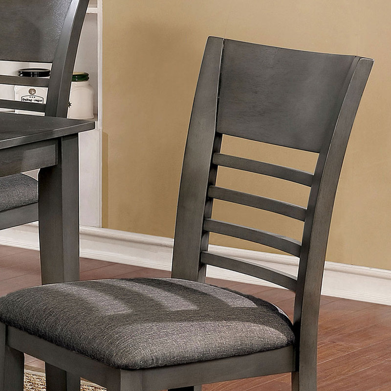 Ison Linen Upholstered Walnut Side Chair