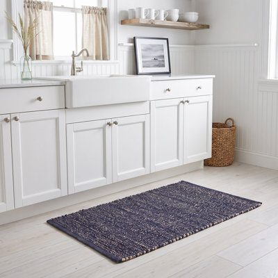 Colston Jute and Cotton Braided Farmhouse Rug