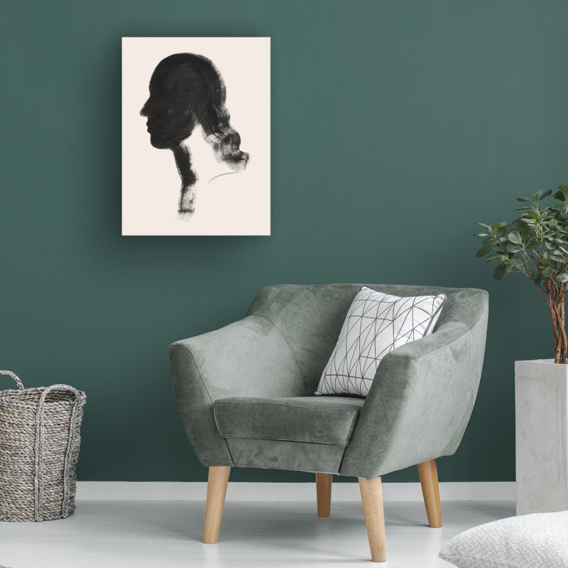 Bolognaise «Brushstroke Cameo IV» sur, H 19 po x l 14 po