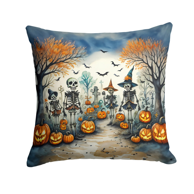 Coussin décoratif More Spooky Halloween, 18 po x 18 po