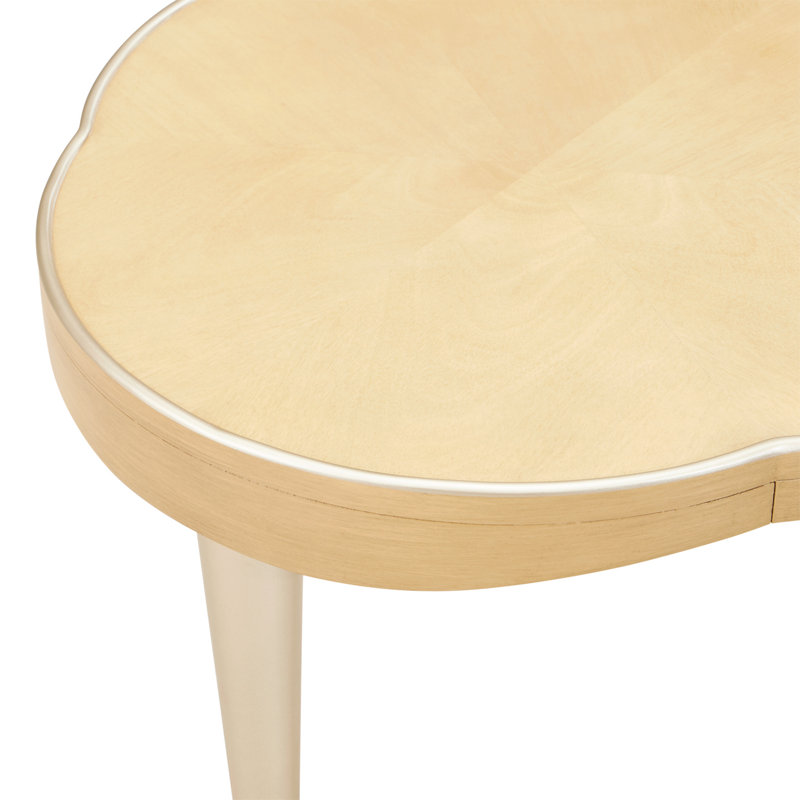 Camellia Field Caramel End Table, 21" H x 26" W x 26" D