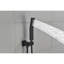 Pomme de douche murale noire matte de 12 po - buse autonettoyante pour sortie d'eau non bouchée compatible avec les tuyaux standard américains-118088669
