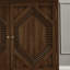 Buffet rétro 33,6 "en bois avec rangement-2008377960