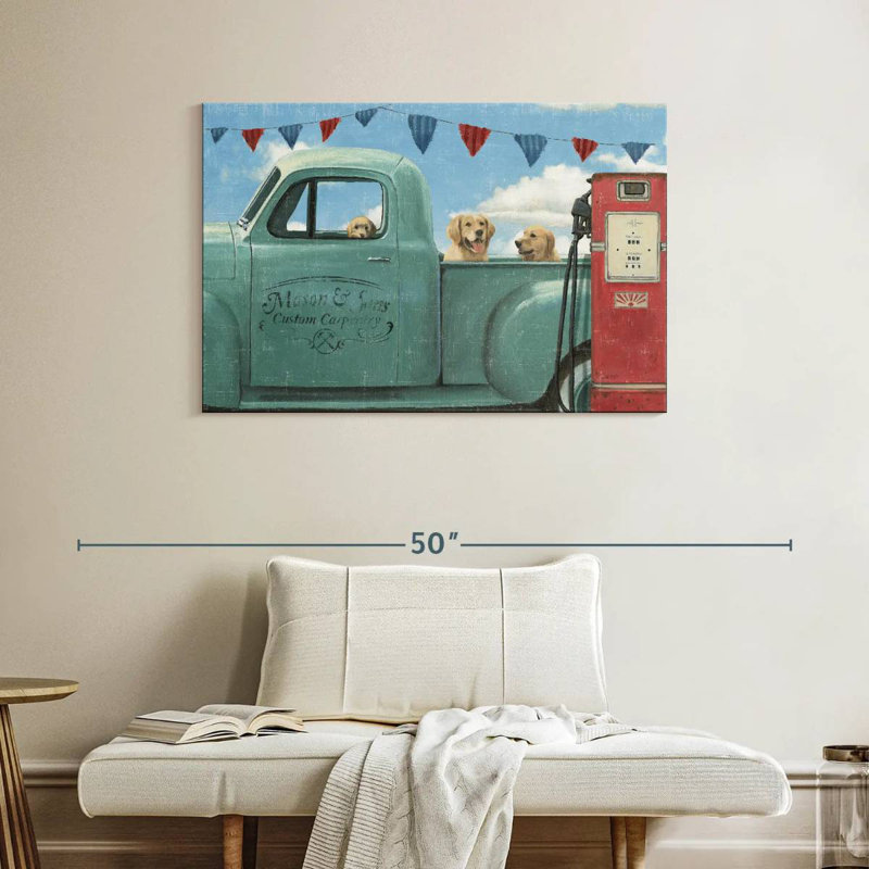 Lets Go For A Ride, 26" H x 39" W