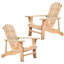 Masmoudi Fir Outdoor Adirondack Chair