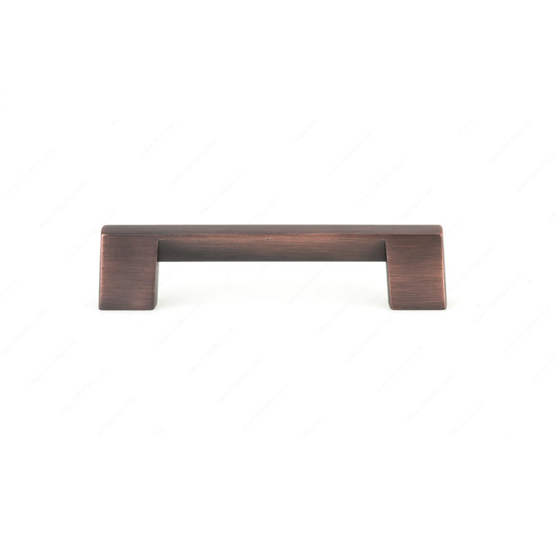 Poignée barre 5 1/32 po Expression, Bronze huilé et brossé