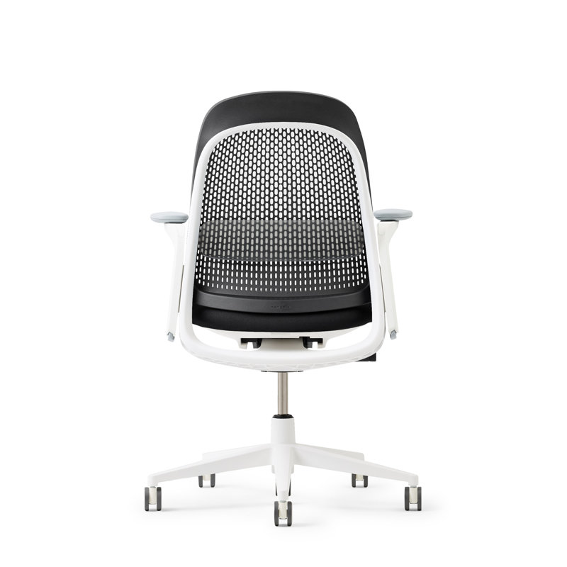 Haworth Breck Office Chair, Coal, White