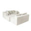 Canapé désossé contemporain avec tissu luxueux à poils longs et conception ergonomique pour un confort et un style ultimes-590455708
