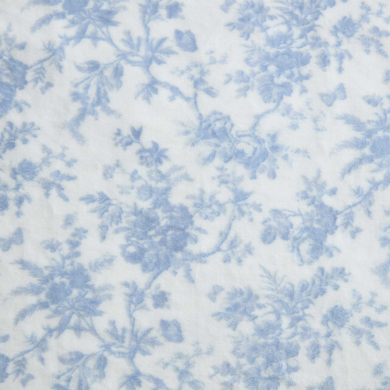 Jeté Laura Ashley Bedford, Bleu Bedford