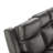 Kenol 88.2'' Wide Gray Genuine Leather Power Reclining Sofa with Adjustable Headrest-114572862