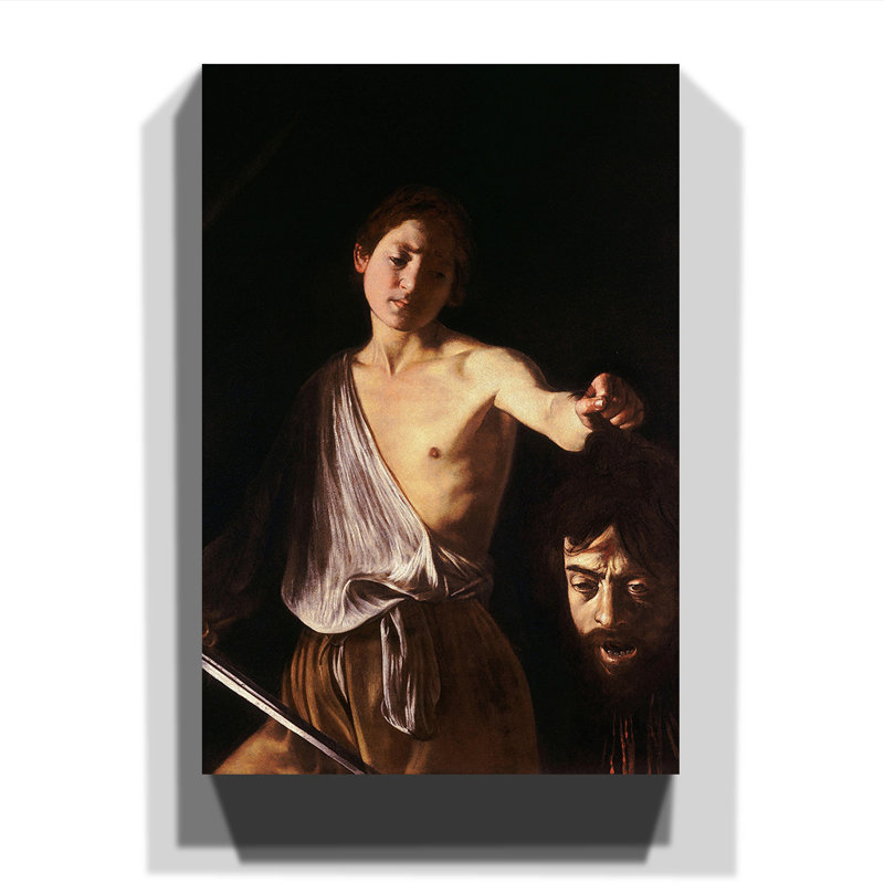 Caravaggio - Wrapped Canvas Painting, 100cm H x 70cm W